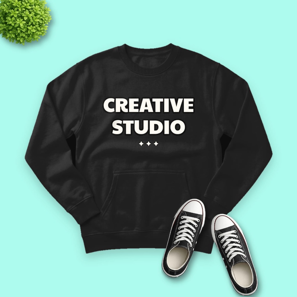 Creative Studio Sweatshirt Mockup